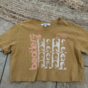 THE BEATLES CROP TOP